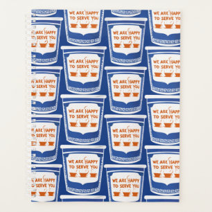 Retro New York Deli Kaffeetasse Planer