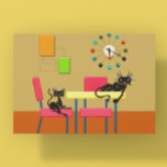 Retro Niedliche Kätzchen Mitte Jahrhundert Katzenk Postkarte<br><div class="desc">Dieses Design kann personalisiert werden, indem Sie die Option zum Hinzufügen von Text anpassen auswählen. Kontaktieren Sie mich unter colorflowcreations@gmail.com , wenn Sie dieses Design für ein anderes Produkt haben möchten. Kaufen Sie meine originale abstrakte Acrylmalerei zum Verkauf unter www.etsy.com/shop/colorflowart. Sehen Sie mehr meiner Kreationen oder folgen Sie mir unter...</div>