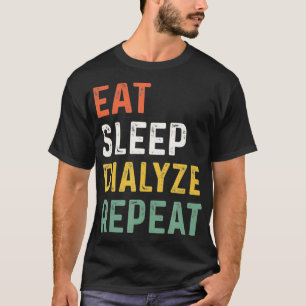 Retro Niere Geschenk Dialyse Nurse Geschenk Dialys T-Shirt