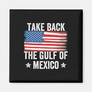 Retro Nimm die mexikanische Flagge zurück G Magnet