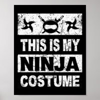Retro Ninja Kostüm Halloween für junge Kinder Männ