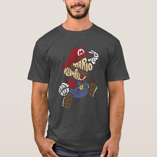 Retro Nintendo Gamer Art Tee (Vorderseite)