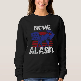 Retro Nome AK Alaska City Bekleidung Souvenir Sweatshirt