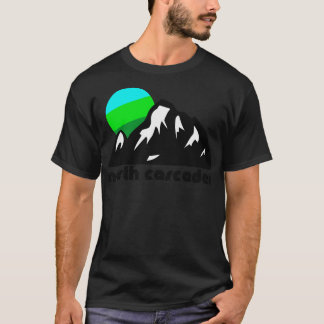 Retro North Cascades Tourist Souvenir National Par T-Shirt
