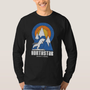 Retro Northstar Ski White Fox Hoodie T-Shirt