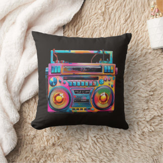 Retro-Nostalgie-Boombox-Musik Klassiker Kissen