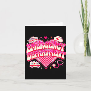 Retro Notaufnahme Valentins Nk Krankenschwester Äs Karte