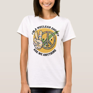Retro Nuklear Energy Design Vektorgeschenk T-Shirt