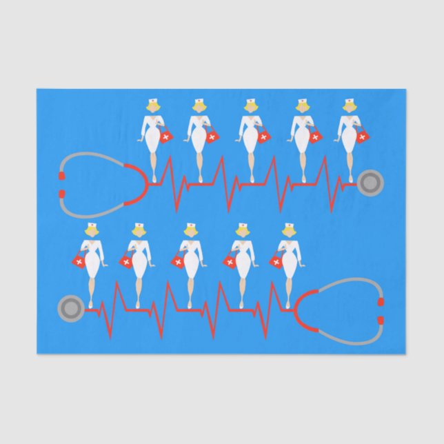 Retro-Nuragewebe Seidenpapier (Vorderseite)