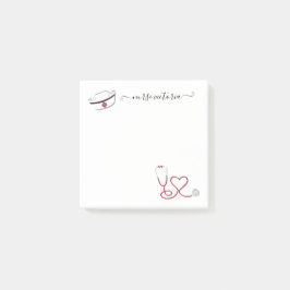 Retro Nurse Medical Post-it Notes Klebezettel
