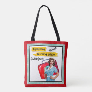 Retro Nurse Pinup_ Krankenpflege