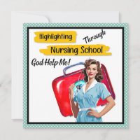 Retro Nurse Pinup_ Krankenpflege