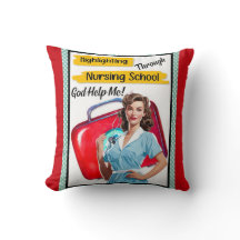 Retro Nurse Pinup_ Krankenpflege