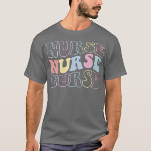 Retro Nurse Vintag Type Nurse Apprecision Gift T-Shirt