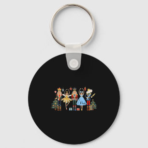 Retro Nussknacker Ballett Weihnachtsbaum Shirts fü Schlüsselanhänger