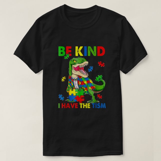 Retro, ob ich Tismus Autismus Bewusstsein haben T-Shirt (Design vorne)