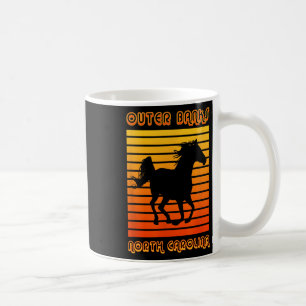 Retro Obx Nc Corolla Beach Urlaub Außenbänke Wi Kaffeetasse