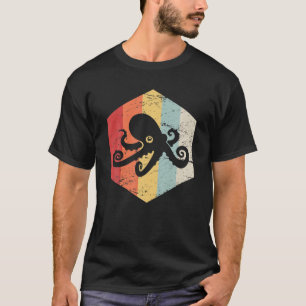 Retro Octopus Sea Kreation T-Shirt