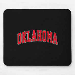 Retro Oklahoma Ok für Männer Frauen Jungen Mädchen Mousepad