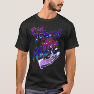 Retro Old School Hip Hop 80er 90er Graffiti T-Shirt