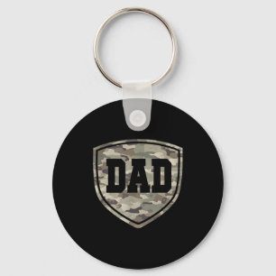 Retro Old School Tarnmuster Dad Tasche Camouflage  Schlüsselanhänger