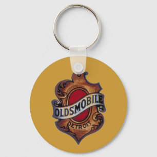 Retro-Oldsmobile-Schild Schlüsselanhänger