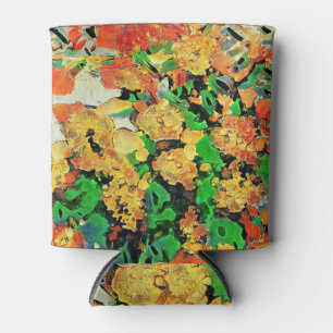 Retro-Ölgemälde: Van Gogh Monet Dosenkühler