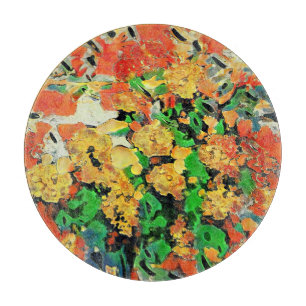 Retro-Ölgemälde: Van Gogh Monet Schneidebrett
