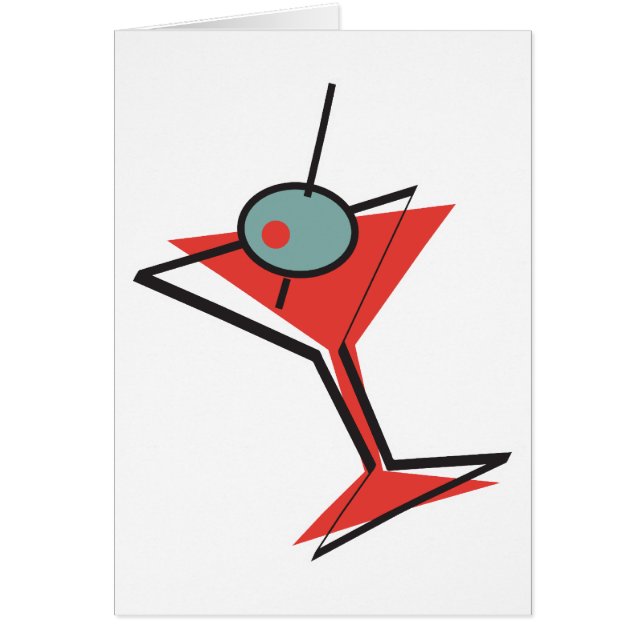 Retro-Oliven-Martini (Vorne)