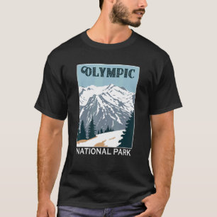Retro Olympic Nationalpark Camping T-Shirt