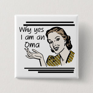 Retro Oma T-Shirts und Geschenke Button