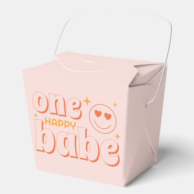 Retro One Happy Babe Gevor Box Geschenkschachtel (Vorderseite)