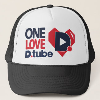 Retro ONE LIEBE D.Tube Color Trucker Hat Truckerkappe