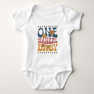 Retro One Thankful Baby - Erntedankfest Strampler