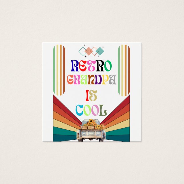 Retro Opa Cool (Vorderseite)