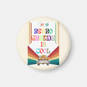 Retro Opa Cool Magnet