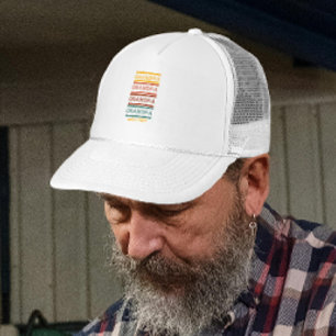 Retro Opa Trucker Hat Truckerkappe