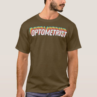 Retro-Optometriker Text 2 T-Shirt