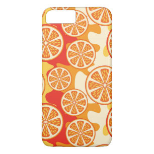 Retro Orange Citrus Muster Case-Mate iPhone Hülle