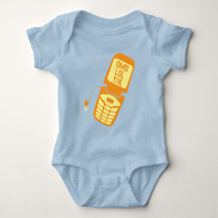 Retro Orange Dreh Phone T - Shirt