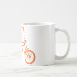 Retro Orange Krate Banana Sitzbike Kaffeetasse