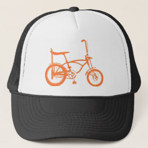 Retro Orange Krate Banana Sitzbike Truckerkappe