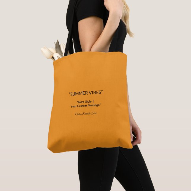 Retro Orange Textur – Sommer-Vibes Kunst (Von Nahem)