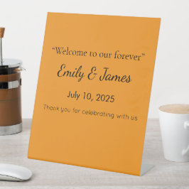 Retro Orange Texture – Summer Vibes Art Sockelschild