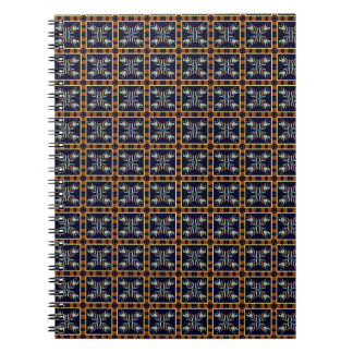 Retro-Ornament-Spiralblock Notizblock