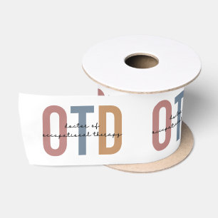 Retro OTD Doktor der Arbeitstherapie Satinband