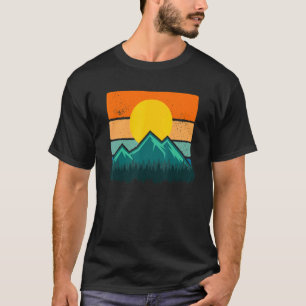 Retro Outdoor Adventure Camping Wandern T-Shirt