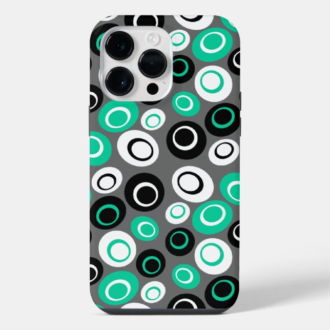 Retro-Ovale iPhone Hülle (Rückseite)