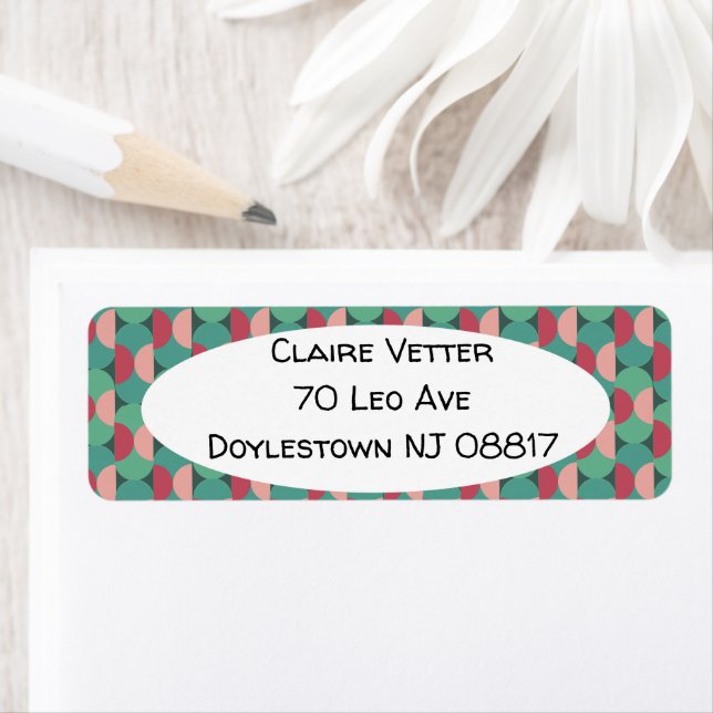 Retro-Ovale und Halbkreise (Insitu)