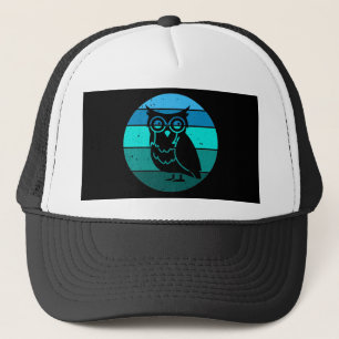 Retro Owl Truckerkappe